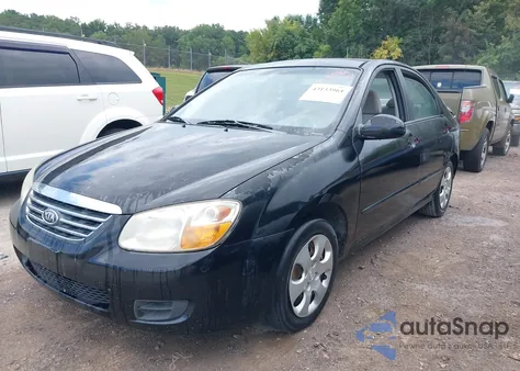 2008 Kia Spectra Ex from USA, damaged, VIN KNAFE121685538365